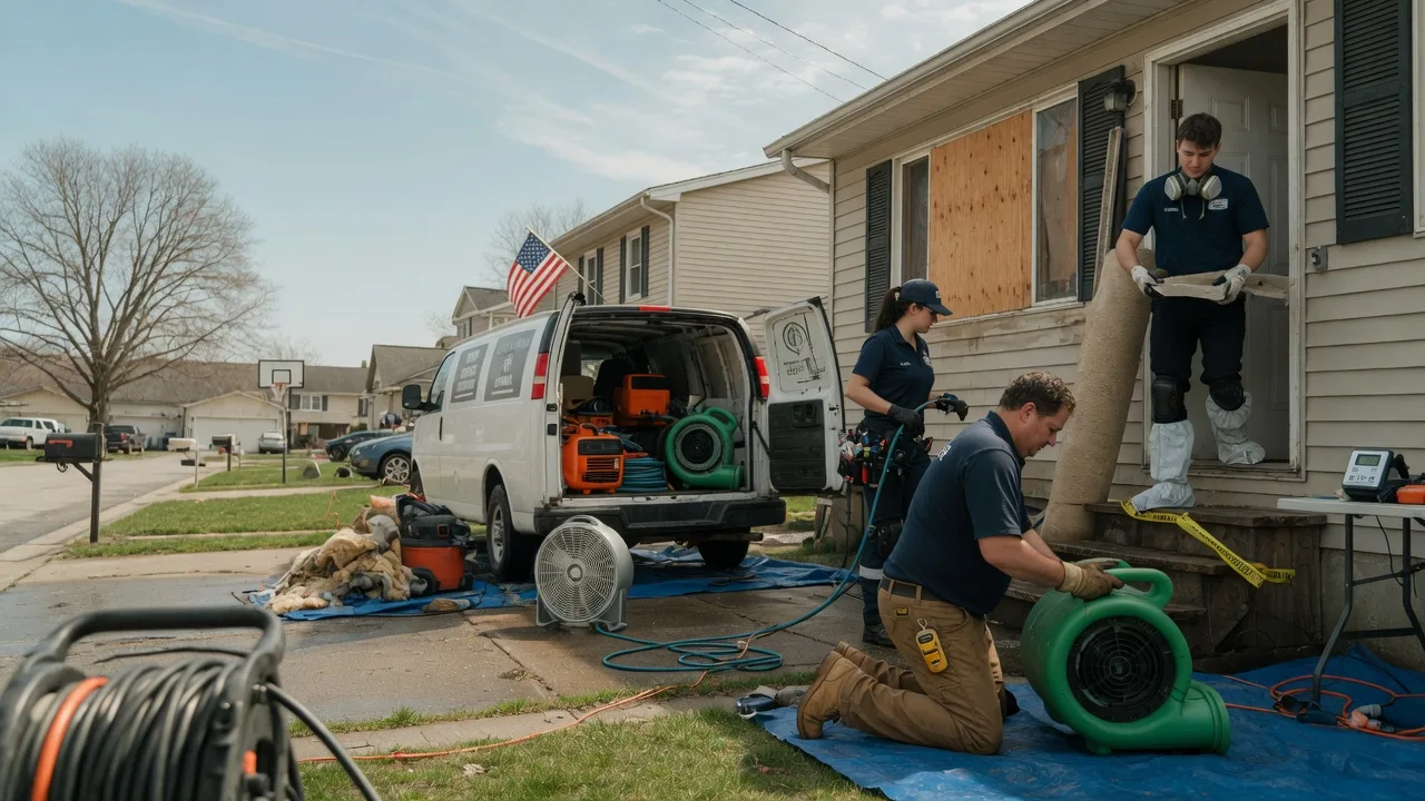 Water Damage Restoration in North Washington, PA near me